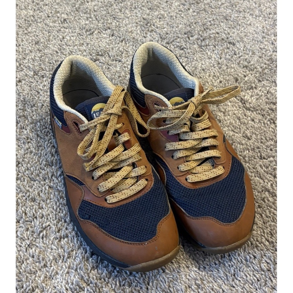 Lems Trailhead Hiking Sneakers Womens Size 9.5 B Sequoia Brown Leather Low Top